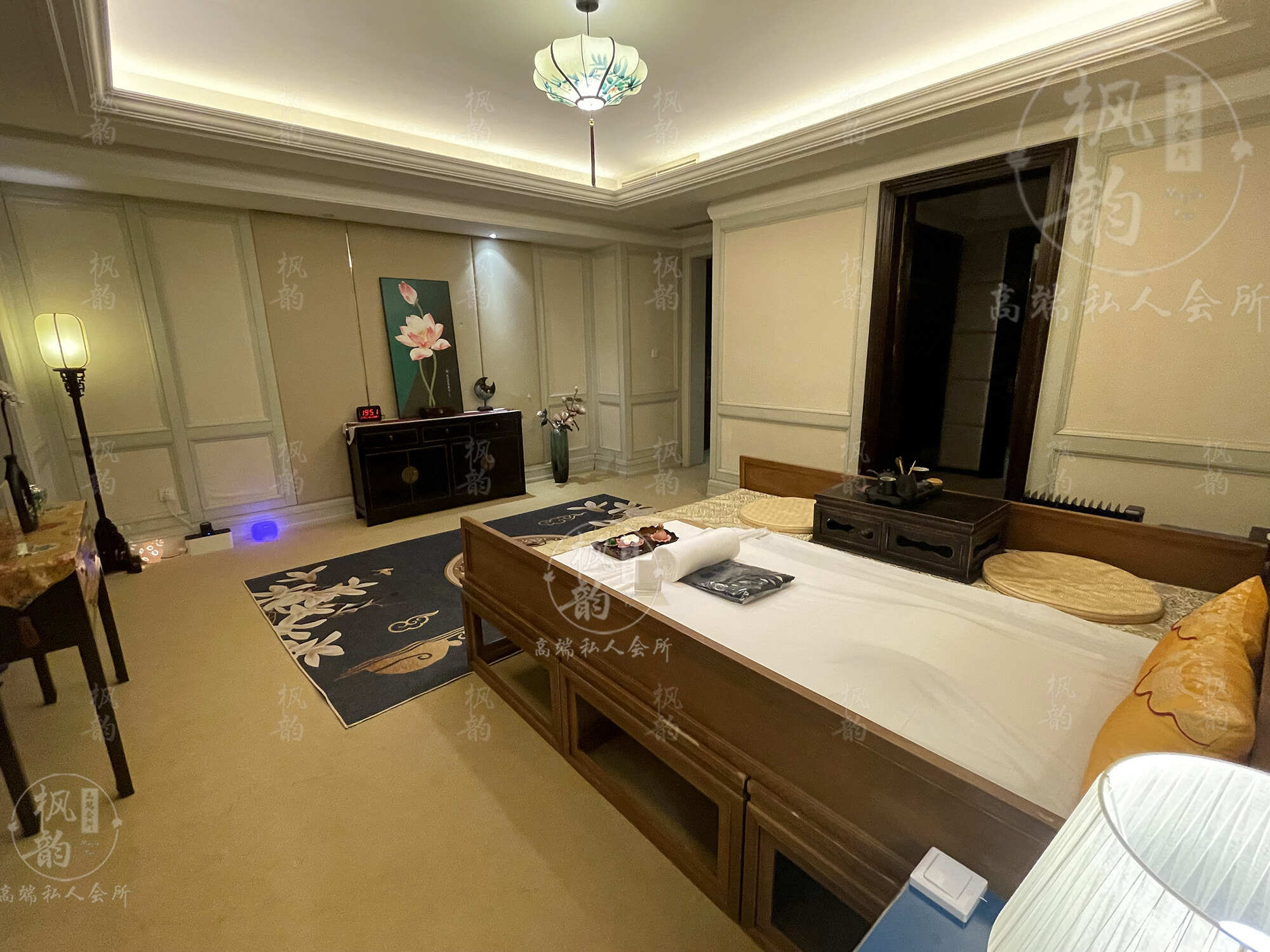 襄阳天津渔阳鼓楼人气优选沐足会馆房间也很干净，舒适的spa体验